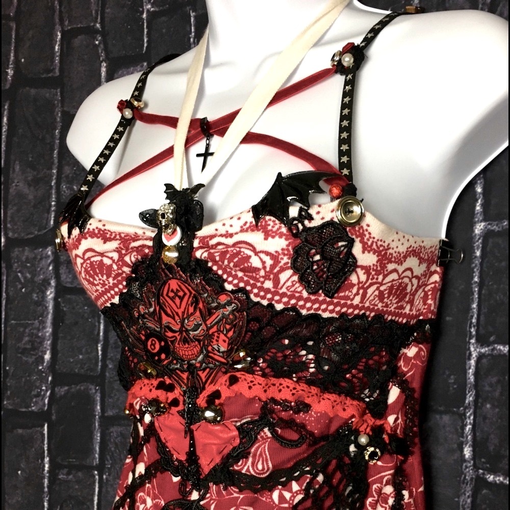 👠Sexy Gothic Top☠️